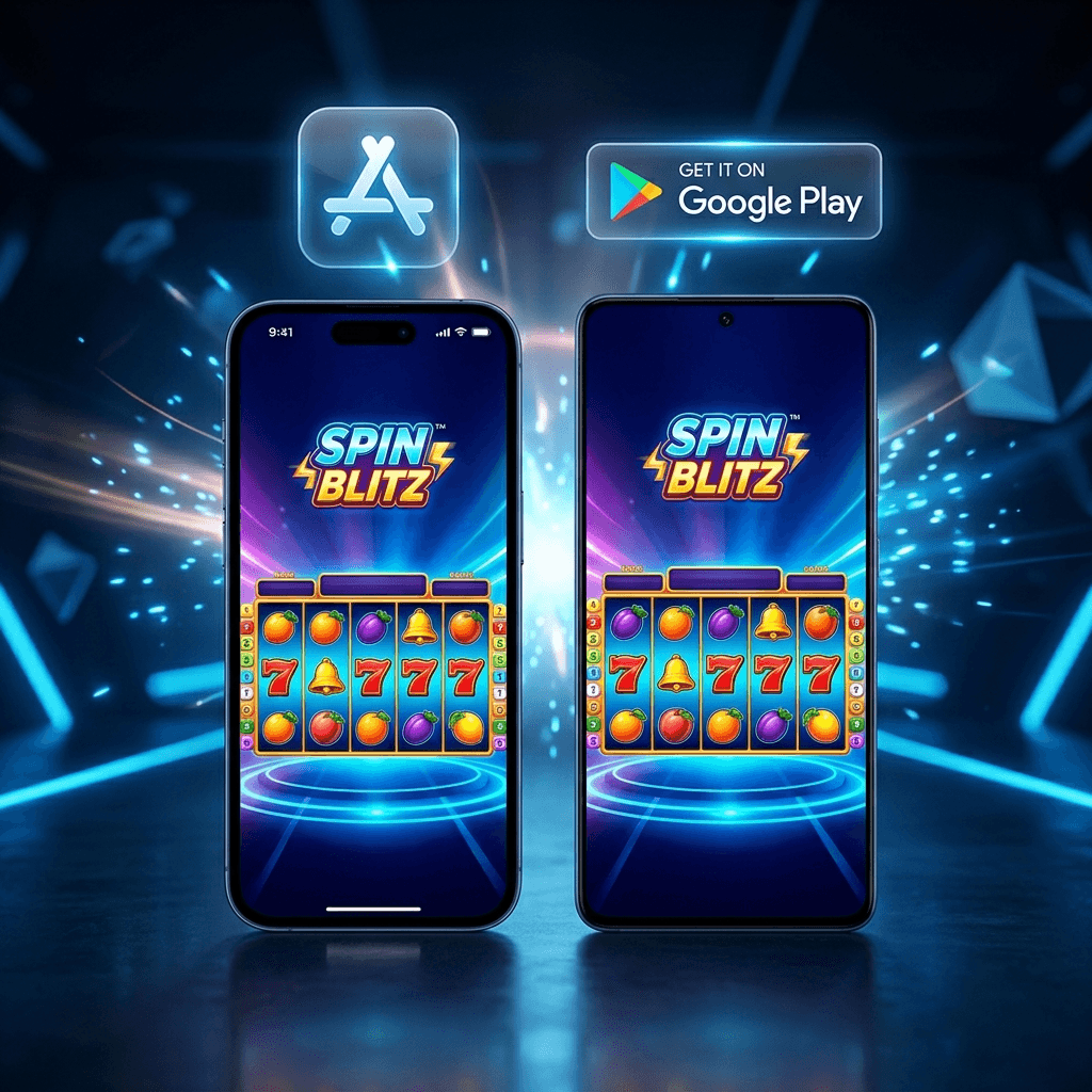 Spin Blitz App auf iOS und Android